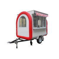 Vitrine à gâteaux mobile Réfrigérateur en acier inoxydable Refroidisseur Shawarma Boulangerie Camion de nourriture à vendre à Dubaï