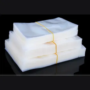 Food Grade Heat seal Transparent Nylon Vacuum Plastic Food Packing Bags For Fish