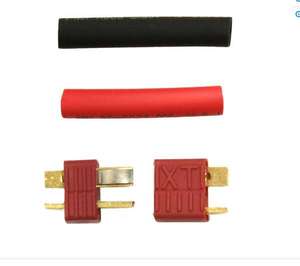 T Разъем T Plug t Style разъем с термоусадочной трубкой RC Lipo Battery Plug - Product Image 1