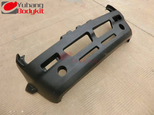 Parachoques Delantero de Fibra de Vidrio Negra Yuhang para 95-98 S14 <span class=keywords><strong>Rocket</strong></span> <span class=keywords><strong>Bunny</strong></span> V2 BOSS, Estilo Aero, Kit de Carrocería Excelente - Product Image 2