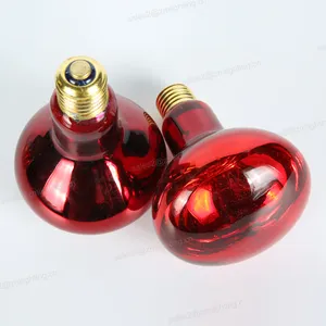 Ampoule thermique infrarouge, cupière rouge, 220V, 100w, 150w, 175w, 200w, 250w, 275w