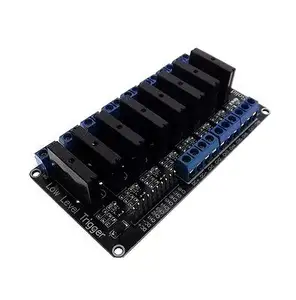 <span class=keywords><strong>ใหม่</strong></span>1/2/4/8 cahngel 5V ช่อง SSR G3MB-202P โซลิดสเตทรีเลย์โมดูล DC-AC PCB SSR ใน5VDC - Product Image 2
