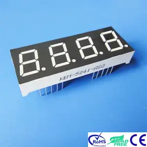 Digital Clock 7 Segment 0.5 Inch 7 Segment 4 Digit Led Clock Digital Display Red 7 Segment