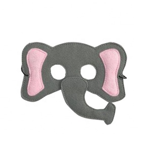 Máscara Facial de Elefante de Fieltro, Máscara de Animal, Disfraz, Juego de Imitación, Máscara Infantil - Product Image 2
