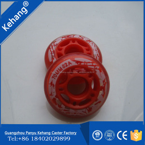 70mm PU/PP Durable y preciosa línea patinando rueda - Product Image 3