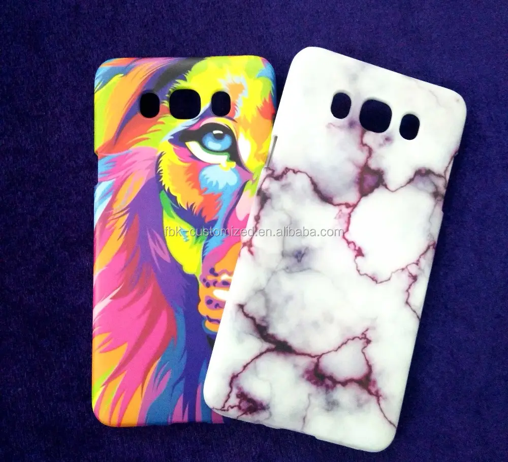 Custom Design Lion With Marble Phone Case 3D Case For Samsung Galaxy J7 2016 Case Cover