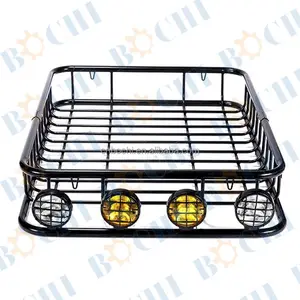 Super durable en acier au carbone voiture toit panier CRB-506