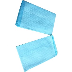 Tek kullanımlık annelik yatak Mat değişen tıbbi emici UnderPad hastane inkontinans mavi altında tek kullanımlık pedleri - Product Image 1