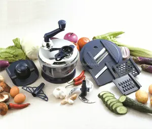 Manual Portable Food Slicer and Chopper Hand Blender Vegetable Chopper