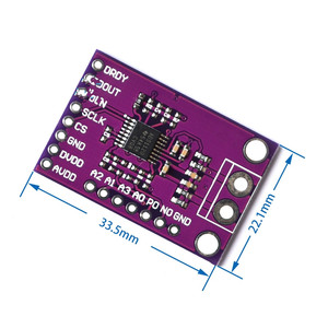 Modulo Convertitore Analogico-Digitale Taidacent ADS1120 a Quattro Canali 4CH 16 Bit - Product Image 2