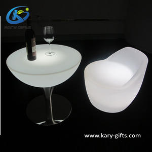 La Nuit La Lumière extérieure KVT Bar En Plastique Led Chaise - Product Image 5