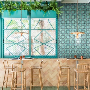 KHÁCH SẠN Hiện Đại Nhà Hàng Nhà Bếp Tắm Vòi Hoa Sen Tường Backsplash Trang Trí Nội Thất Tráng Men Gốm Xanh Cross Star Shaped <span class=keywords><strong>Fancy</strong></span> <span class=keywords><strong>Mosaic</strong></span> Gạch - Product Image 6