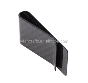 Portable fibra de carbono <span class=keywords><strong>dinero</strong></span> Clip cartera tarjeta de crédito titular del <span class=keywords><strong>dinero</strong></span> negro - Product Image 4