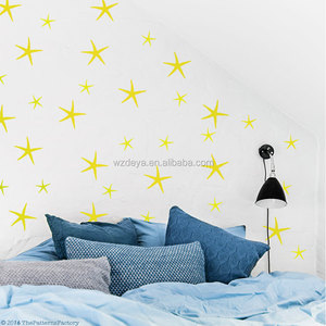 Piccolo Ordine di Alta Qualità Rimovibile per bambini <span class=keywords><strong>camera</strong></span> <span class=keywords><strong>da</strong></span> <span class=keywords><strong>letto</strong></span> Autoadesivi Della Parete Della decorazione della parete del vinile stella marina - Product Image 2