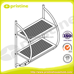 Modern Design <b>Metal</b> Bathroom <b>Shelf</b> <b>Corner</b> Mounted for Home Storage Hotel Shopee Sale Household Furniture Accessories in Taiwan - Product Image 2