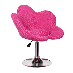 Uso <span class=keywords><strong>en</strong></span> casa Casual <span class=keywords><strong>en</strong></span> forma de flor de tela barra giratoria taburete de moda marco de <span class=keywords><strong>la</strong></span> silla - Product Image 1