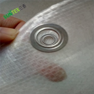 แผ่นพลาสติก HDPE ใส 150 แกรม ป้องกันรังสียูวี โพลีเอทิลีน ทอแบบกันน้ำ ขนาด 15*80 เมตร - Product Image 3