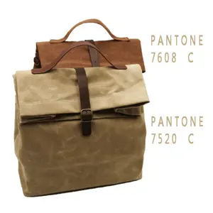 Custom Friendly Recycled <strong>Insulated</strong> Thermal Foldable Office <strong>Adult</strong> Ice <strong>Bags</strong> Oversized Food Cooler Handbag Waxed Canvas <strong>Lunch</strong> <strong>Bags</strong> - Product Image 4