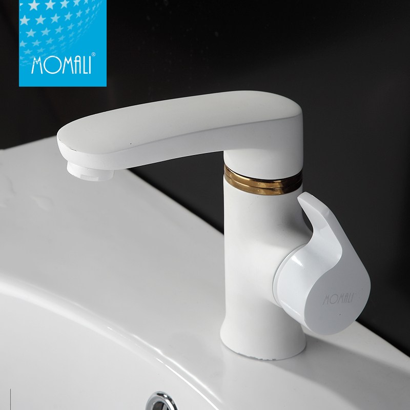 2016 Venta caliente compras en línea lavabo grifo línea de oro Cuenca del grifo