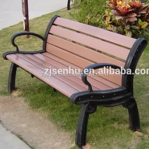 Wpc 벤치 의자 정원 의자 옥외 가구 60% 목제 섬유 + 30% 플라스틱 + 10% 첨가물 Wpc (목제 플라스틱 합성물) SGS