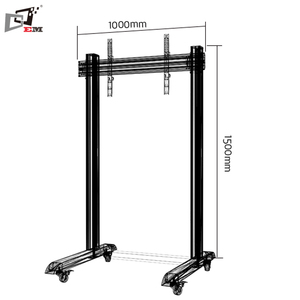 התקנה קלה Heavy Duty מסובב <span class=keywords><strong>Stand</strong></span> טלוויזיה הנייד לנוף או דיוקן פלזמה - Product Image 6