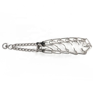 4 mm de alambre de acero inoxidable de diámetro pizca <span class=keywords><strong>collar</strong></span> de puntas para perro grande de formación