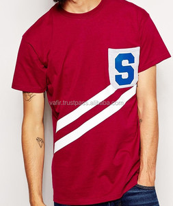 เสื้อยืดออกกำลังกายของผู้ชายคุณภาพสูงคอกลมผ้าถัก220กรัมดีไซน์ใหม่ - Product Image 1