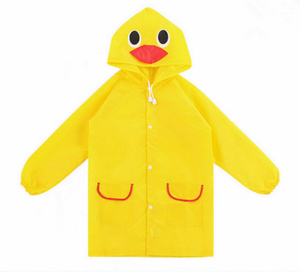 Bambini Animale di Inverno Impermeabile Lungo Cappotto di Pioggia - Product Image 1