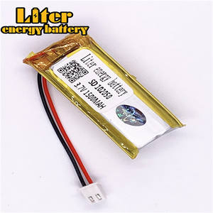 Plugue 2.5-2 P <span class=keywords><strong>3</strong></span>.7 V 102050 Custom 1500 mah ultra fino Recarregável li-ion baterias lipo bateria com fios - Product Image 3