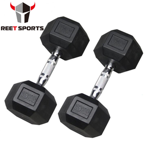 Bán buôn Hex cao su tráng quả tạ tập thể dục trọng lượng cho nhà tập thể dục trong pounds - Product Image 4