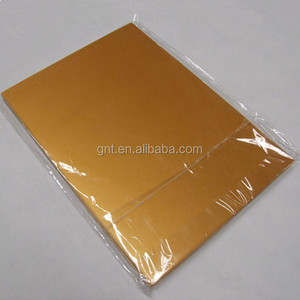 Gold inkjet PVC plastic sheet