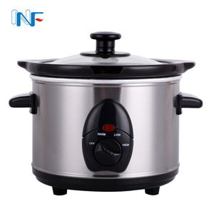 1.5L Draagbare Elektrische Crock Pot Slowcooker Roestvrijstalen - Product Image 2
