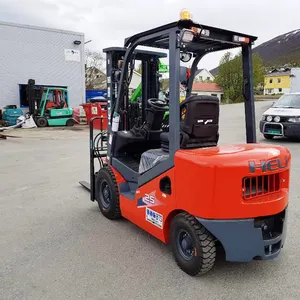 Heli 2.5Ton Dieselmotor Heftruck CPCD25 Baal Klem Heftruck Batterijen Voor Heftruck