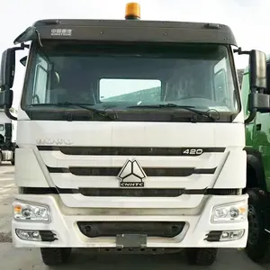 Sinotruck-camión de transmisión Manual, camión de remolque de 40 toneladas, 371 hp, 6x4, 420