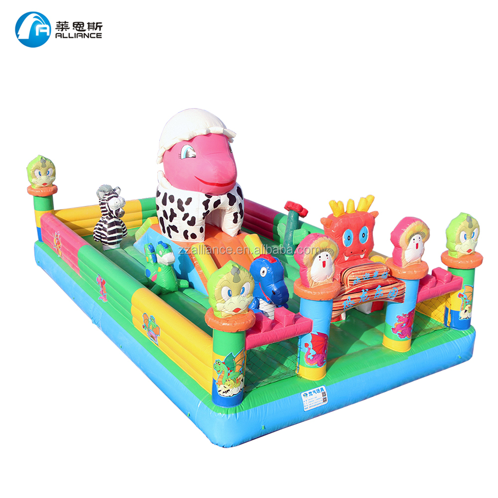 Маленький динозавр, рай, надувной батут, замок, надувной батут для детей