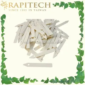 Etiqueta de plástico blanco para semillas de jardinería, etiqueta para planta, 4 pulgadas