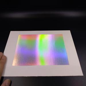 Tùy chỉnh minrui đồng bằng Hologram phá hủy Radium tờ giấy, Hologram Vinyl vỏ trứng Sticker giấy tờ - Product Image 4