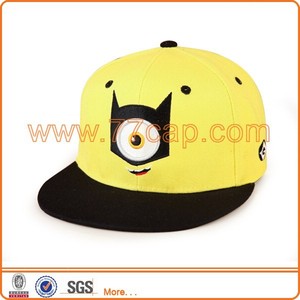2014 New Design CARTOON <span class=keywords><strong>minions</strong></span> snapback hat - Product Image 1