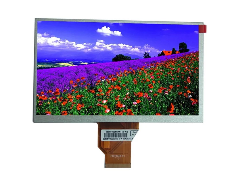 Özel 7 inç 800x480 RGB TN TFT LCD ekran paneli modülü