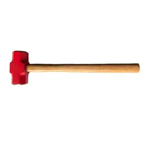 Sledge hammer met houten handvat