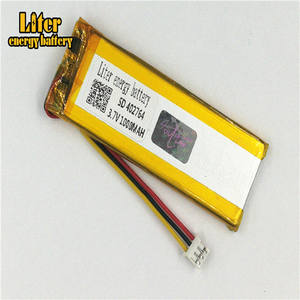Штекер <span class=keywords><strong>2</strong></span>,0-3 P 3,7 V 402764 403065 1000 mah Горячая продажа литий-ионная полимерная аккумуляторная батарея lipo - Product Image 1