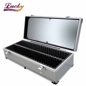 Lucky Aluminum Storage 50 NGC Coin Slab Holder Box Case