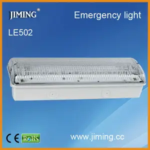 Feito pelo jiing le502ac 1x8w t5 luz de emergência industrial do teto fluorescente luz de emergência