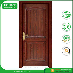 Porta <span class=keywords><strong>in</strong></span> Mogano Professionale a 3 Pannelli Economica Porte Interne <span class=keywords><strong>in</strong></span> Legno Massello di Produzione Cinese - Product Image 6