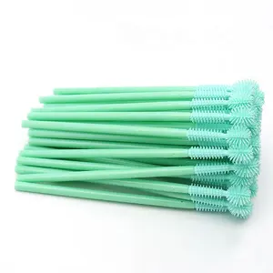 Wholesale Disposable Silicone Eyelash Brushes Mascara Extension Wands Private Label Disposable Eyelash Brushes