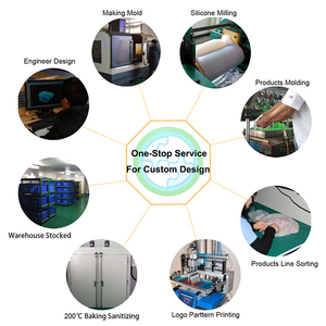 El bebé a granel suelto al por mayor suelta los granos suaves de <span class=keywords><strong>la</strong></span> dentición del silicón del Chew Icosahedron BPA Free Food <span class=keywords><strong>Gra</strong></span> - Product Image 5