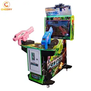 New Arrival shopping center amusement game adult kids shooting mini arcade game machine