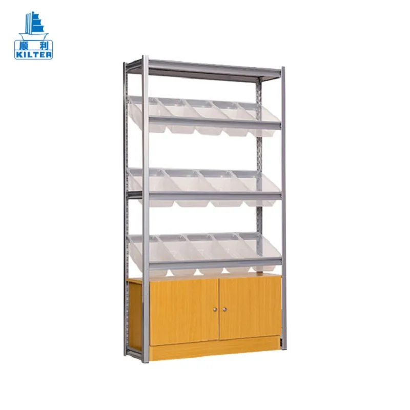 High grade store snacks food candy display shelf rack for Canteen
