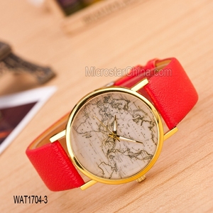Popular vogue hot selling around word map print watches - Product Image 4