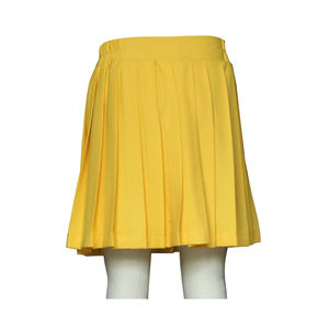 Nuovi Arrivi: Set Uniforme Scolastica per Bambine con <span class=keywords><strong>Blazer</strong></span> Blu e Gonna Plissettata Gialla con Cravatta, Ecosostenibile - Product Image 6